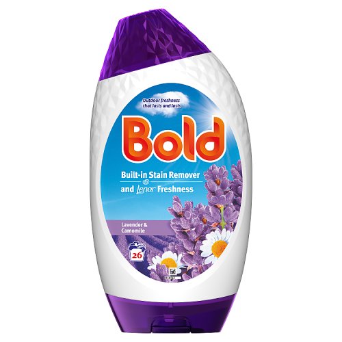 Bold Washing Liquid 2 in 1 Gel Lavender & Chamomile 26W pack shot