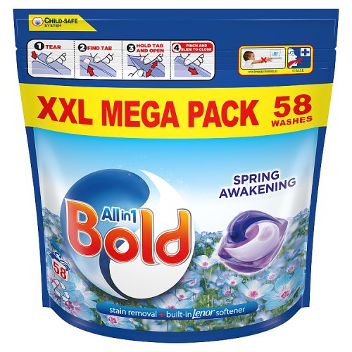 Bold All In 1 Pods XXL Mega Pack Spring Awakening 58s pack shot