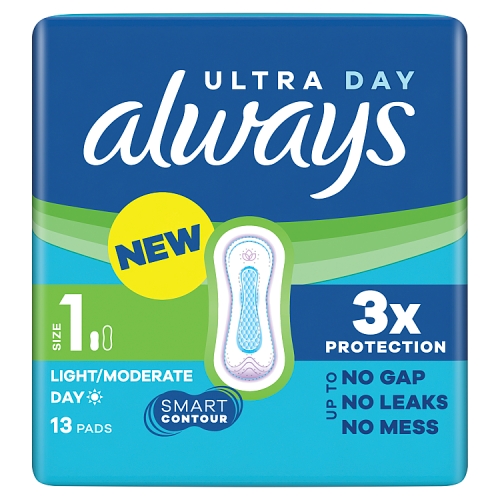 Always Ultra Normal Pads 13s pack shot
