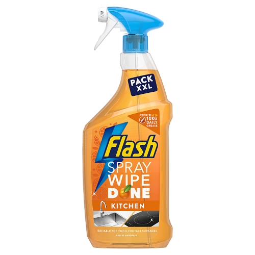 Flash Kitchen Speciality Bright Mandarin Spray 800ml pack shot