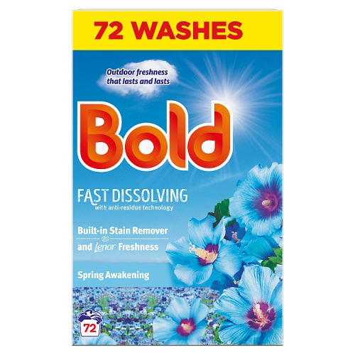 Bold 2in1 Spring Awakening Laundry Powder 72 Washes pack shot