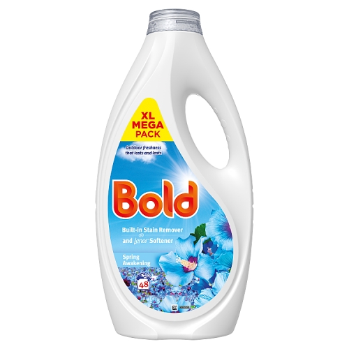 Bold 2in1 Spring Awakening Laundry Liquid 48 Washes 1.488Ltr pack shot