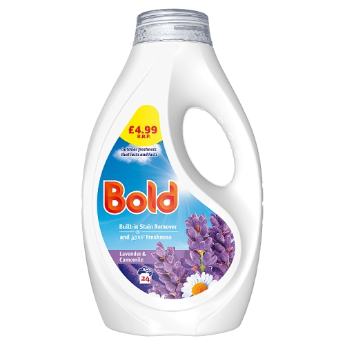 Bold Liquid Lavender & Camomile 24W PM £4.99 740ml pack shot