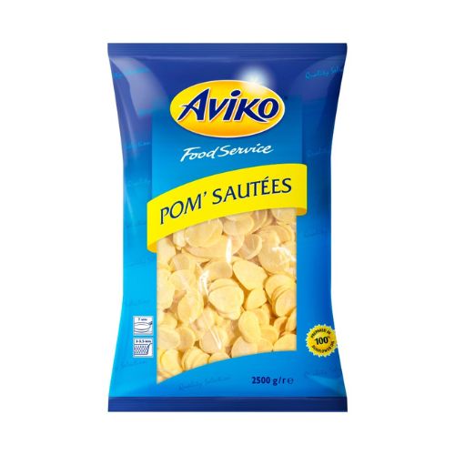 Aviko Saute Potatoes Classics Range 2.5kg pack shot
