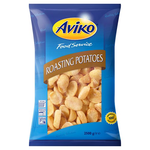 Aviko Classic Roasting Potatoes 2.5kg pack shot