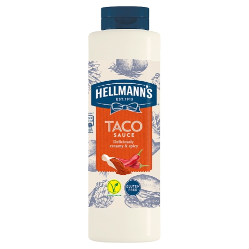 Hellmanns Taco Sauce 876g pack shot