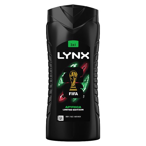 Lynx Shower Gel Africa 500ml pack shot