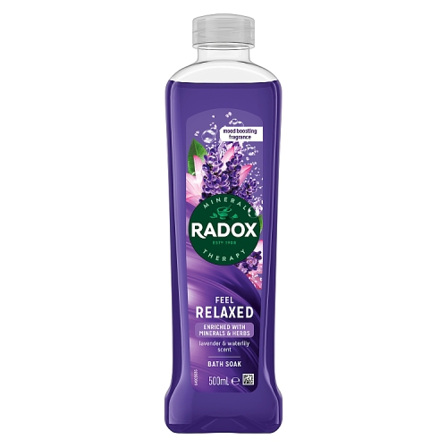 Radox Feel Relaxed Bath Therapy 500ml pack shot