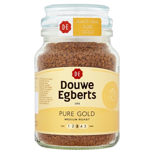 Douwe Egberts Pure Gold Freeze Dried Coffee 95g pack shot