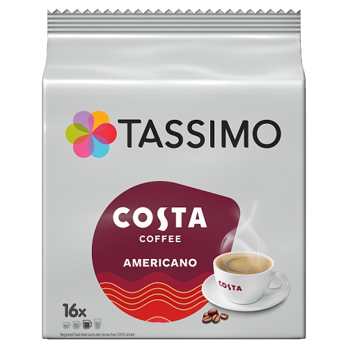 Tassimo Costa Americano 16pk (16 x 9g) pack shot