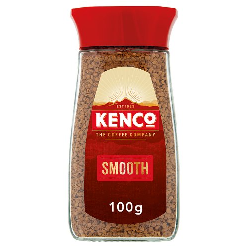 Kenco Smooth Instant Coffee 100g pack shot
