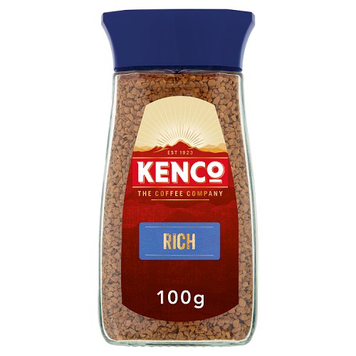 Kenco Rich Instant Coffee 100g pack shot