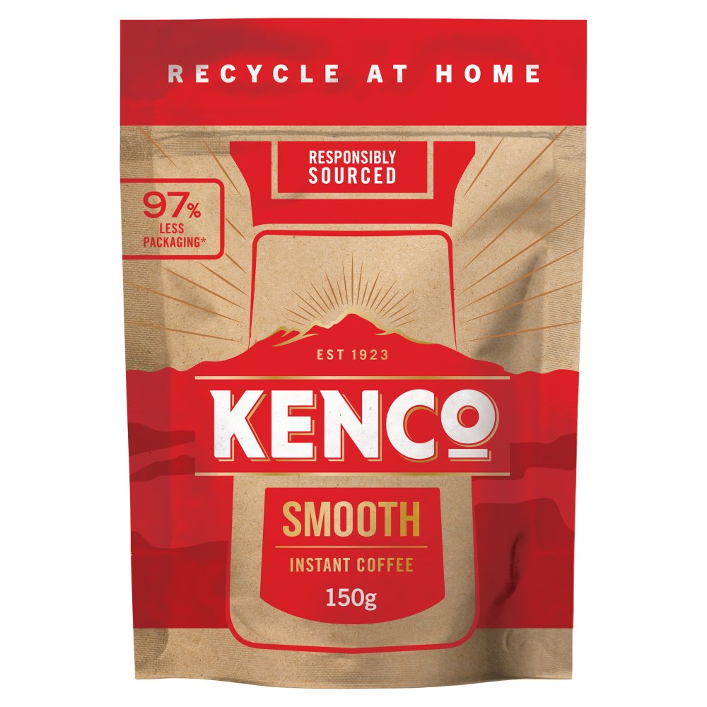 Kenco Smooth Paper Refill 150g pack shot
