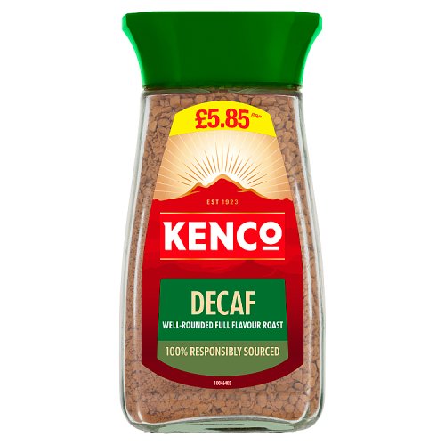 Kenco Decaf PM £5.85 100g pack shot