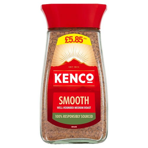 Kenco Smooth PM £5.85 100g pack shot