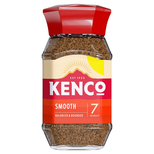 Kenco Smooth Instant Coffee 95g PMP pack shot