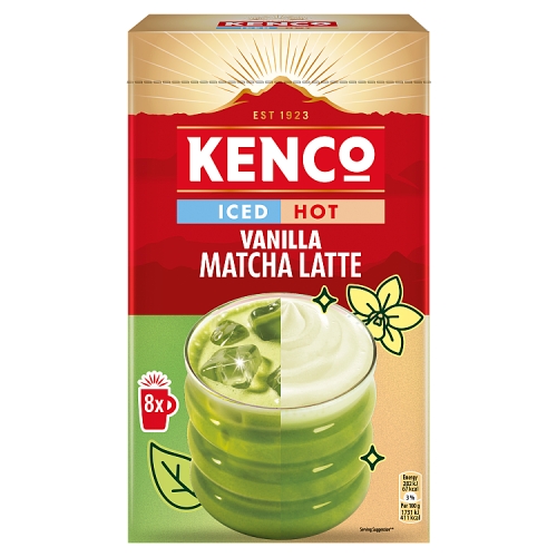 Kenco Vanilla Matcha 72g pack shot