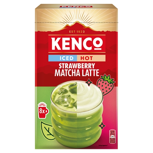 Kenco Strawberry Matcha 72g pack shot