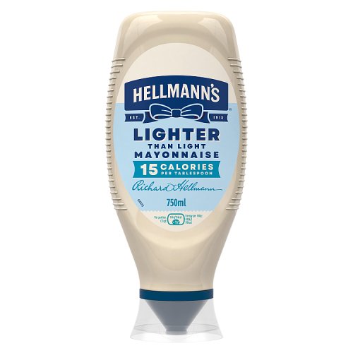 Hellmanns Real Mayonnaise Squeezy 750ml pack shot