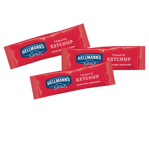 Hellmanns Tomato Ketchup Sachets 198pk (198 x 10ml) pack shot
