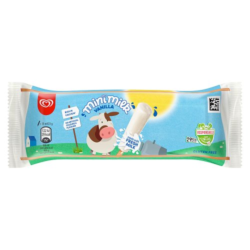 Walls Mini Milk Vanilla 35ml pack shot