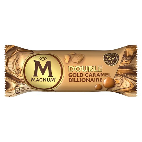Magnum Double Gold Caramel Billionaire 85ml pack shot