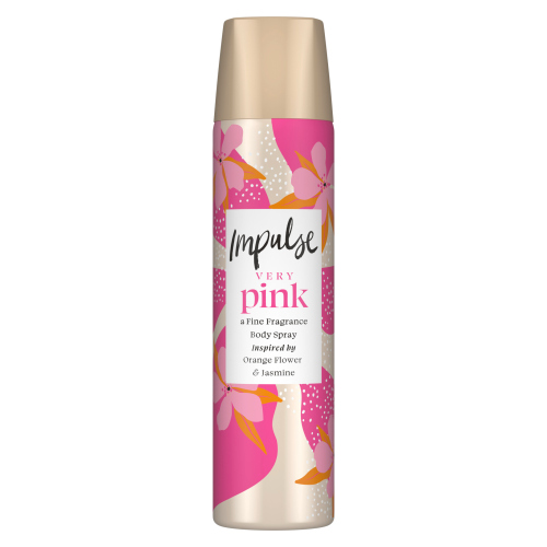 Impulse Body Fragrance Very Pink 75ml pack shot