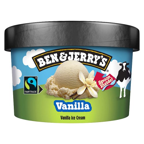 Ben & Jerrys Vanilla 100ml pack shot
