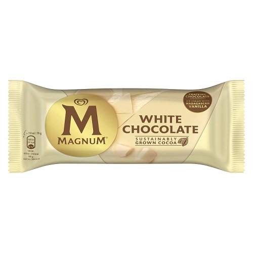 Magnum White Chocolate 110ml pack shot