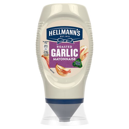 Hellmanns Garlic Mayo 250ml pack shot