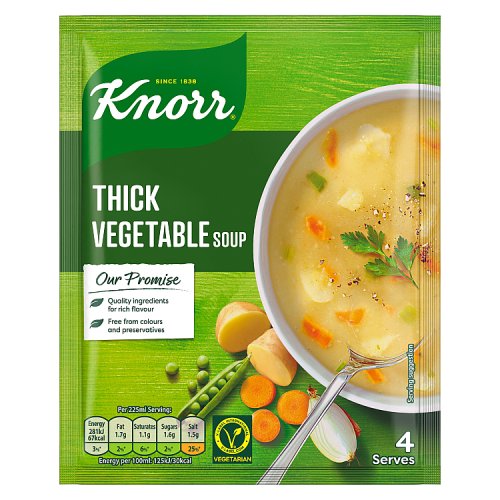 Knorr Thick Vegetable Packet Soup 75g pack shot