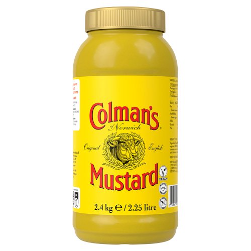 Colmans Mustard Jar English 2.25Ltr pack shot