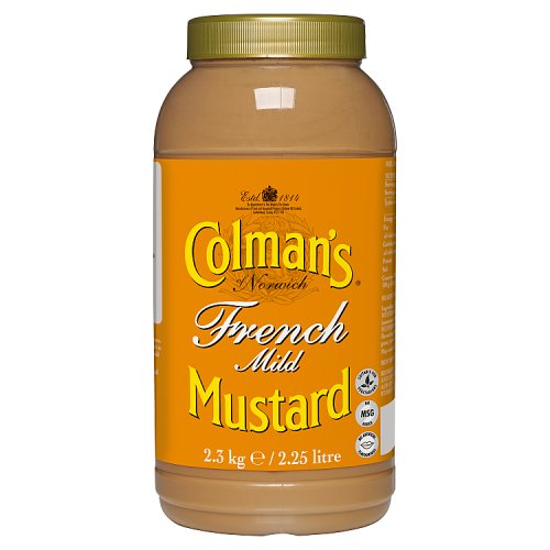 Colmans French Mustard 2.25Ltr pack shot