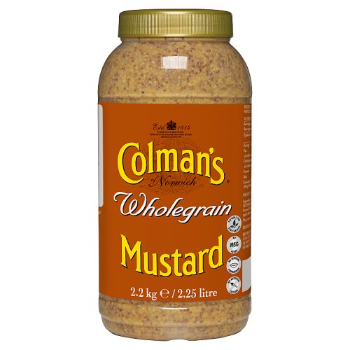 Colmans Wholegrain Mustard 2.25Ltr pack shot