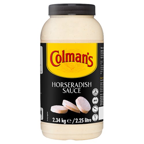 Colmans Horseradish Sauce 2.25Ltr pack shot
