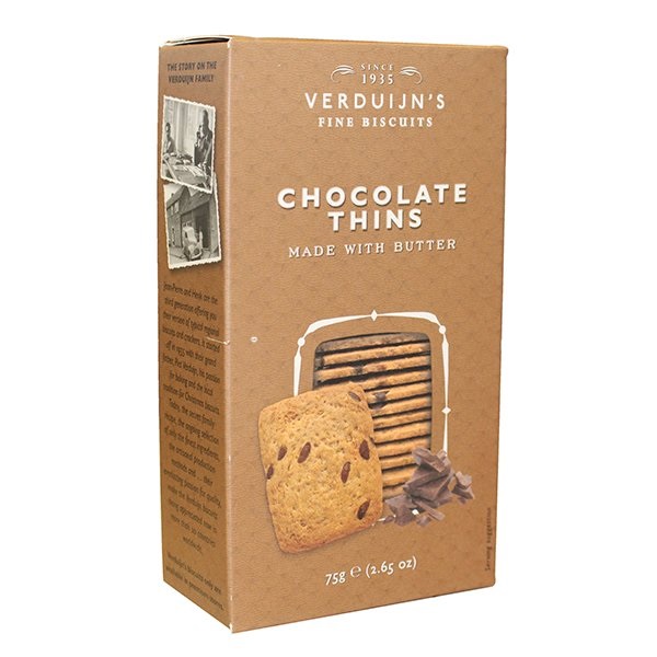 Verduijns Butter Bsc With Choc & Conut 75g pack shot