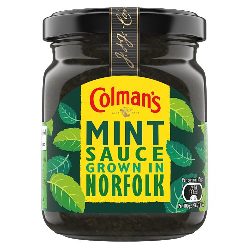 Colmans Sauces Mint 165g pack shot