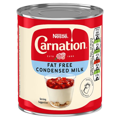 Carnation Sweetened Condensed Milk Light (24 x 405g) pack shot