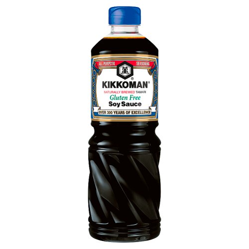 Kikkoman Tamari Gluten Free Soy Sauce 1Ltr pack shot