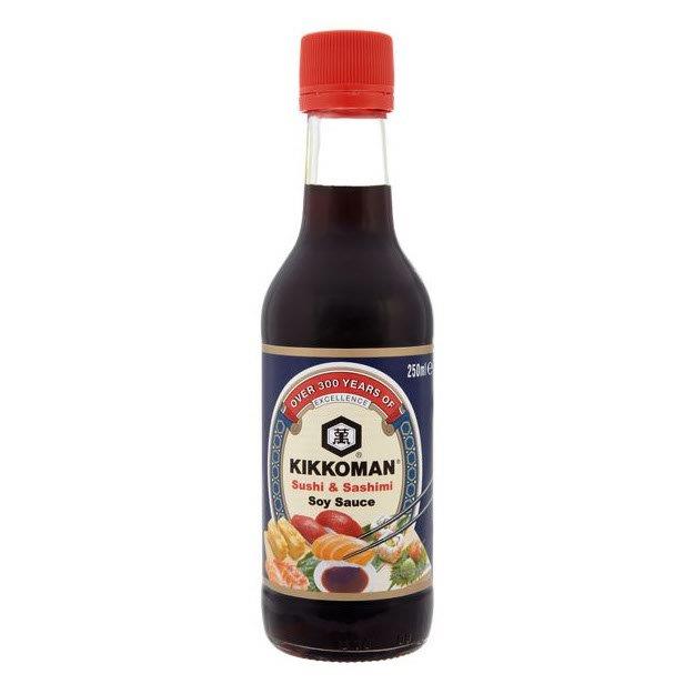Kikkoman Sushi & Sashimi Soy Sauce 250ml pack shot