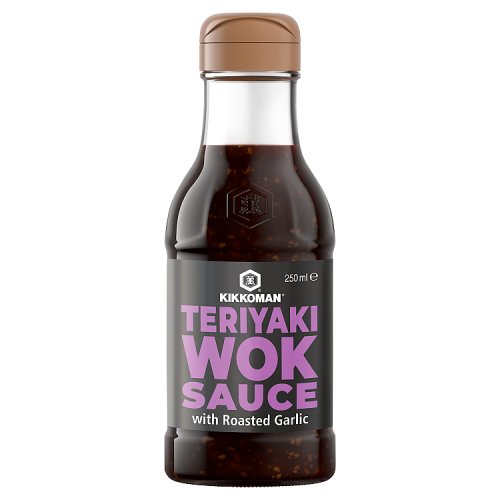 Kikkoman Teriyaki Sauce Roasted Garlic 250ml pack shot
