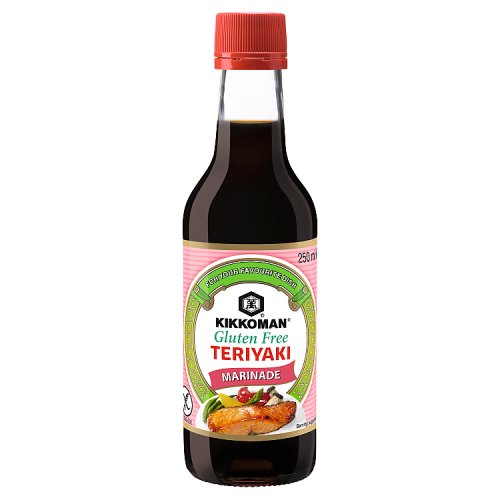 Kikkoman Gluten Free Teriyaki Marinade 250ml pack shot