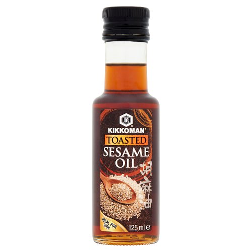 Kikkoman Toasted Sesame Oil 125ml pack shot