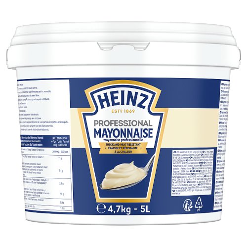 Heinz Professional Mayonnaise 5Ltr pack shot