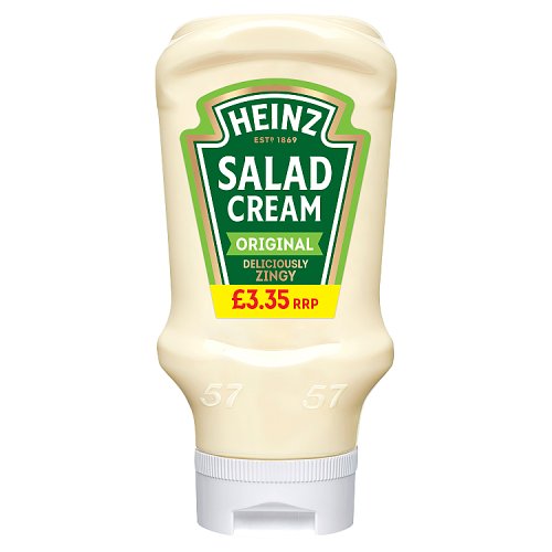 Heinz Salad Cream PM £3.35 400ml pack shot