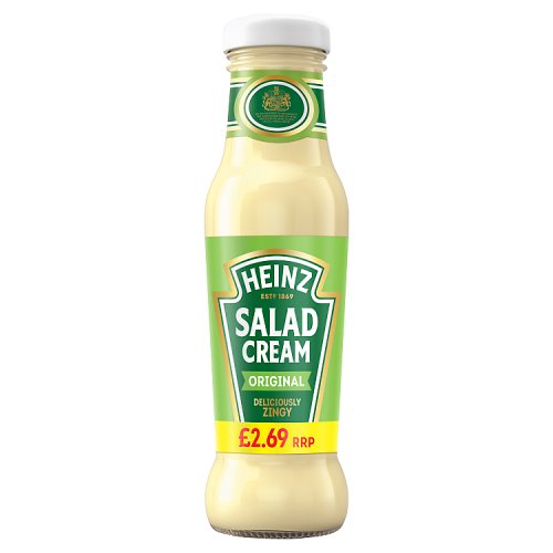Heinz Salad Cream PM £2.69 285g pack shot