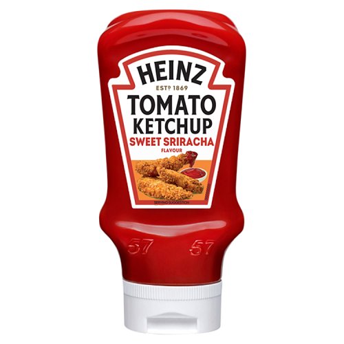 Heinz Tomato Ketchup Sweet Sriracha 400ml pack shot