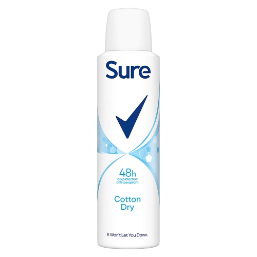 Sure Apa Cotton Dry 150ml pack shot