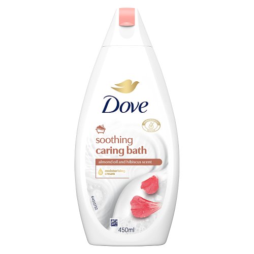 Dove Almond Bath Cream 450ml pack shot
