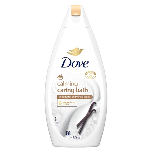 Dove Shea Butter Purely Pampering Bath Cream 450ml pack shot